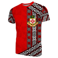 Custom Kolisi Tonga T Shirt Tonga Patterns Style LT6 - Wonder Print Shop