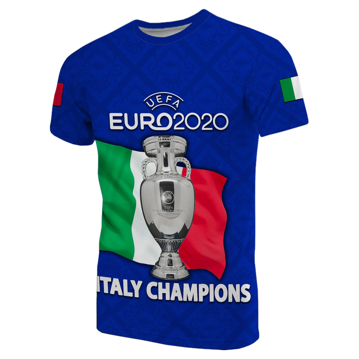 Custom Italy Euro Champions 2020 T Shirt LT6 - Wonder Print Shop