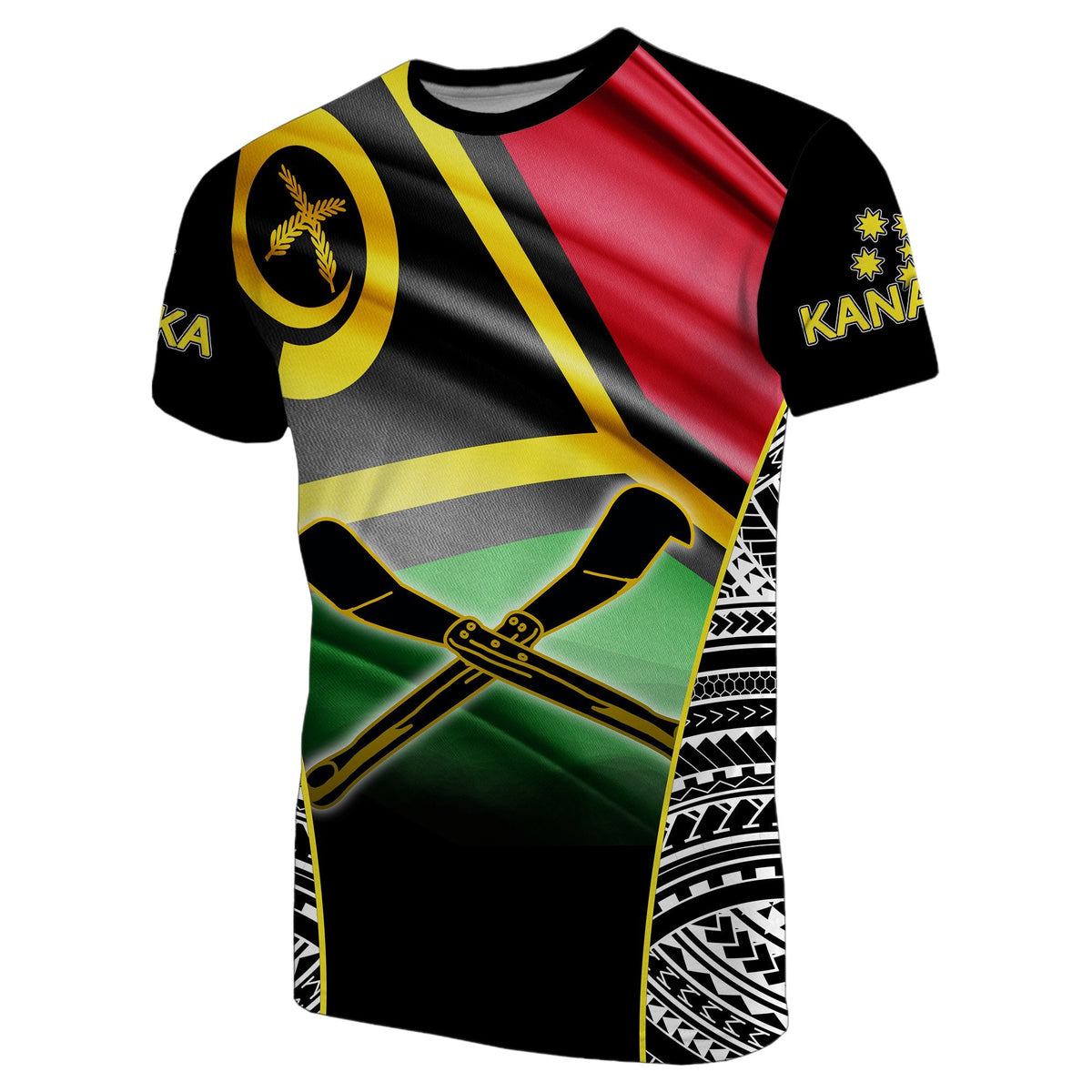 Custom South Sea Islanders T Shirt Kanaka LT6 - Wonder Print Shop