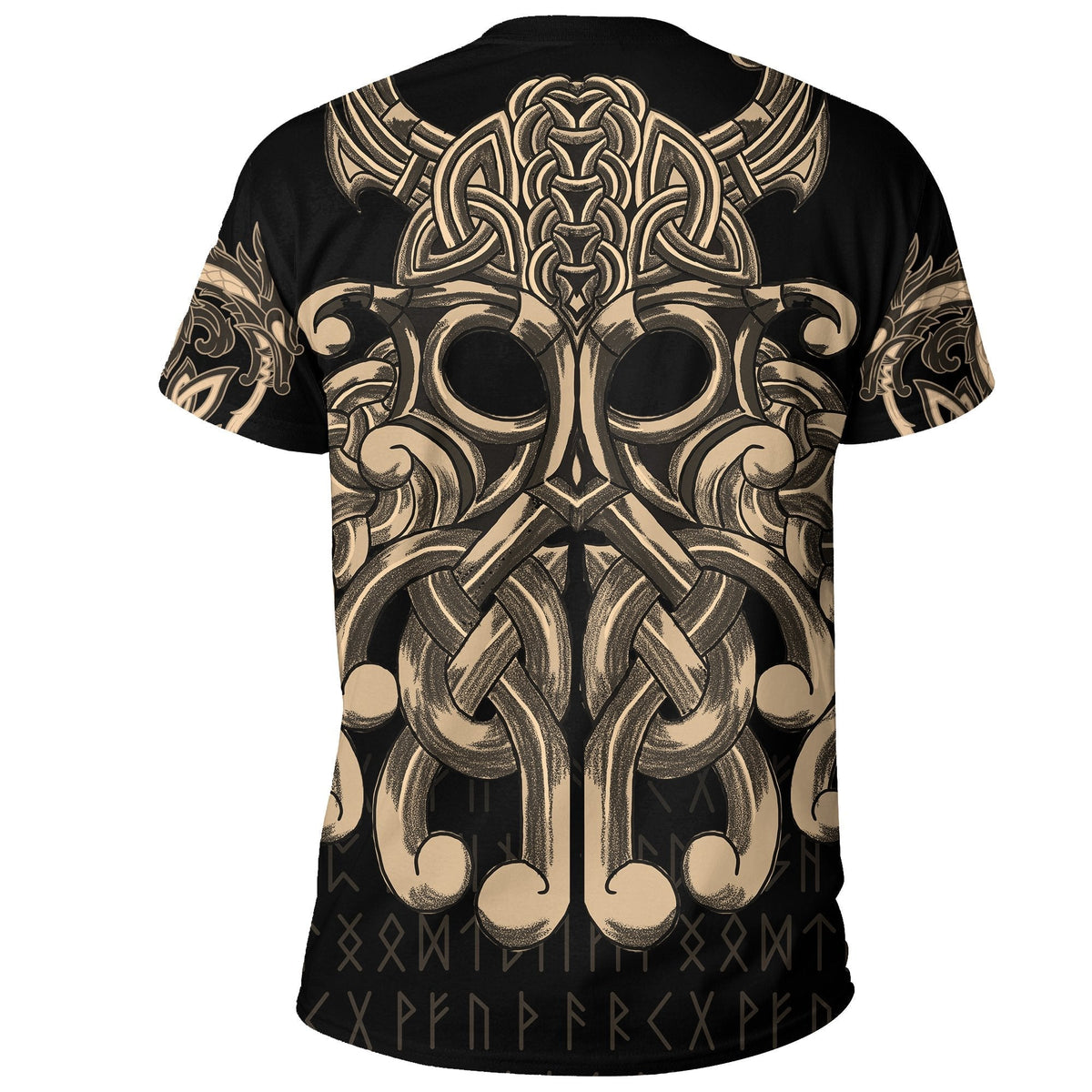 Viking T Shirt, Chest Tattoo All Over Print RLT12 - Wonder Print Shop