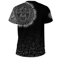 Viking T Shirt Celtic Raven Tattoo RLT12 - Wonder Print Shop