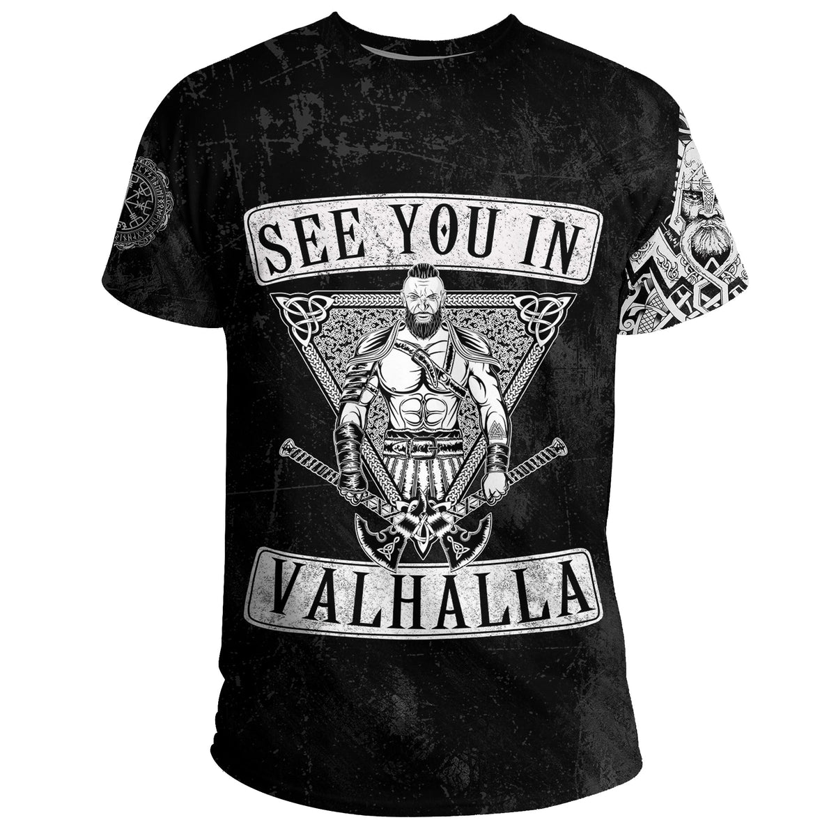 Viking T Shirt See You In Valhalla RLT12 - Wonder Print Shop