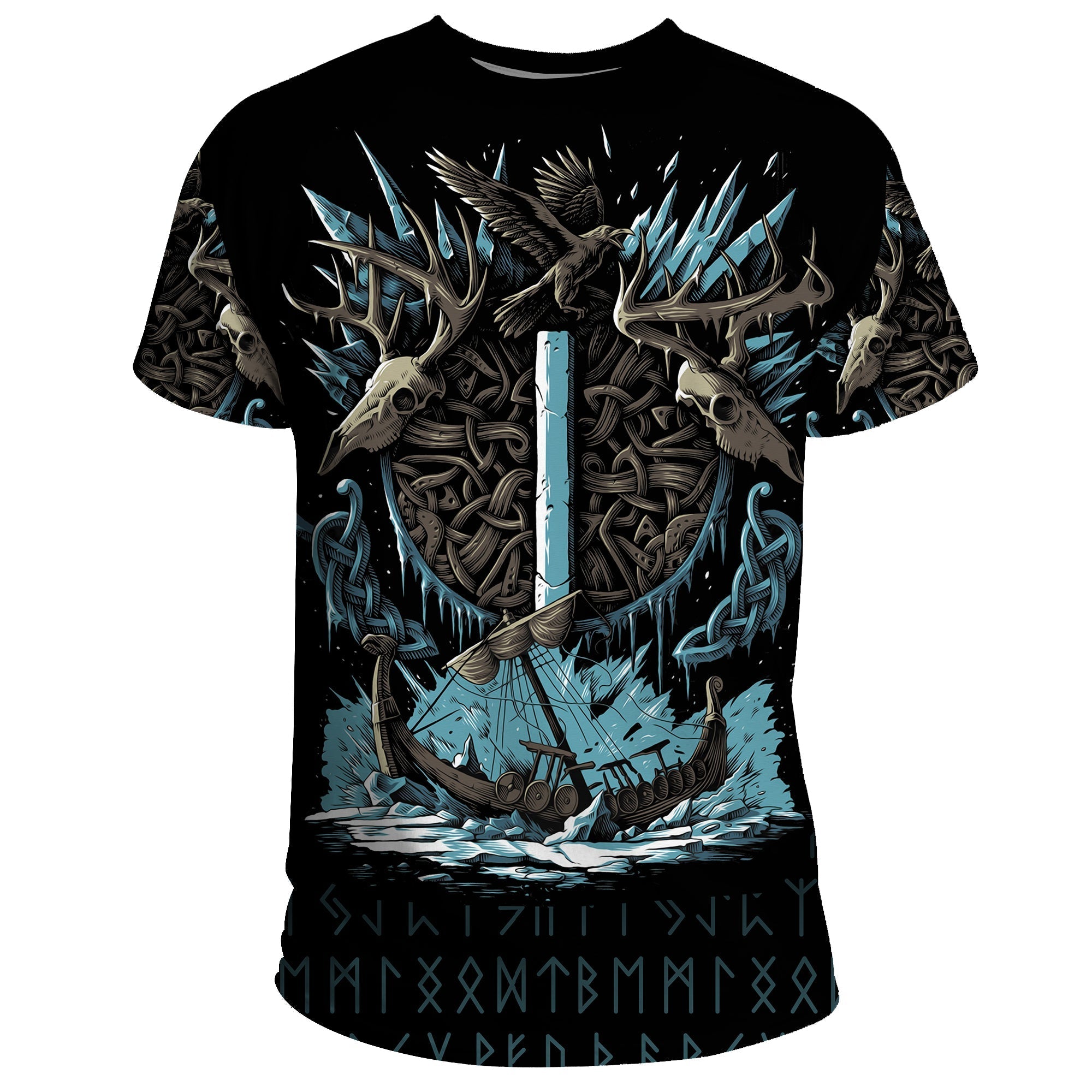 Viking T Shirt Isaz Rune RLT12 - Wonder Print Shop