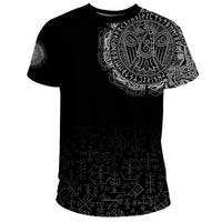 Viking T Shirt Celtic Raven Tattoo RLT12 - Wonder Print Shop
