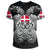 Viking T Shirt Denmark Mjolnir and Double Dragon RLT12 - Wonder Print Shop