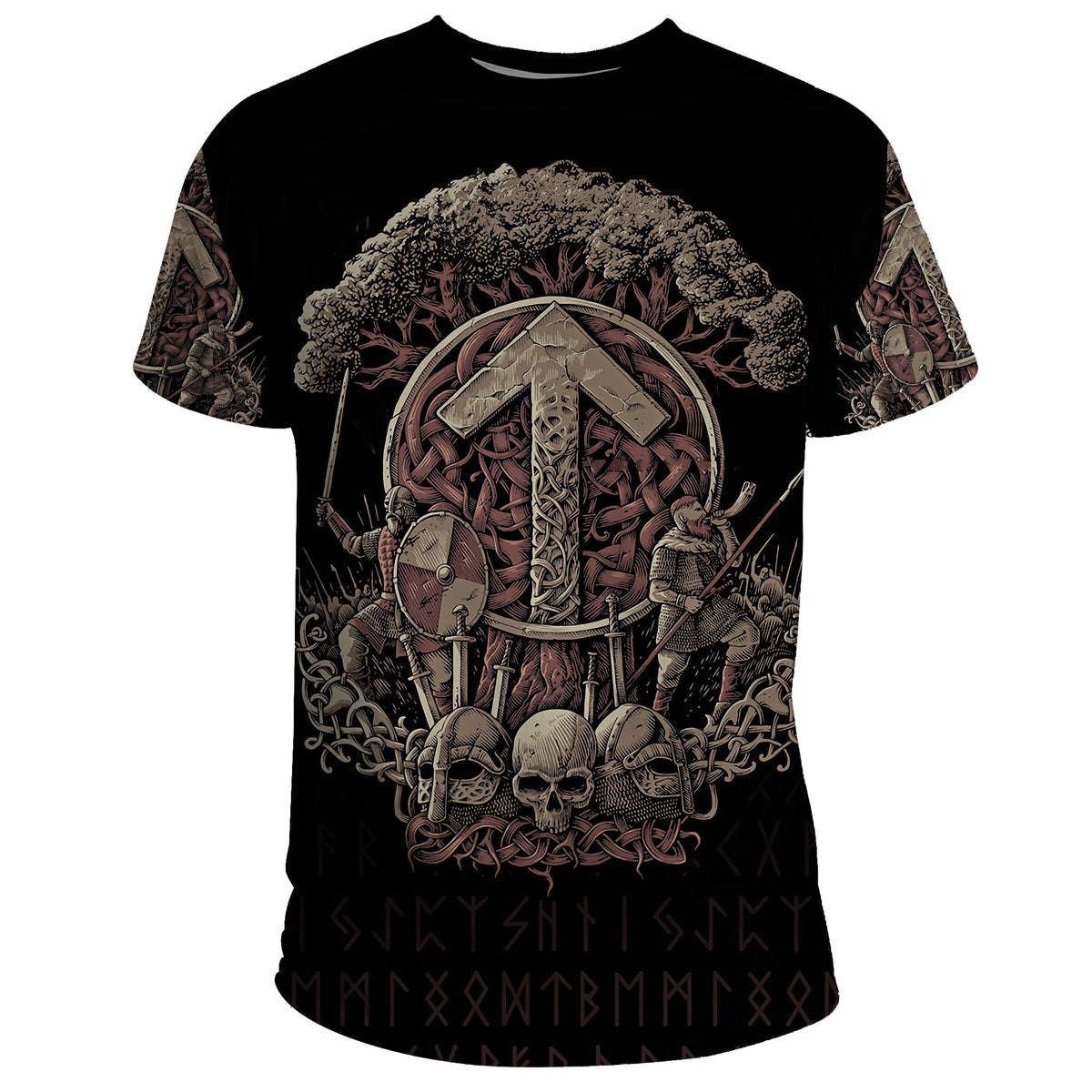 Viking T Shirt Teiwaz Rune RLT12 - Wonder Print Shop