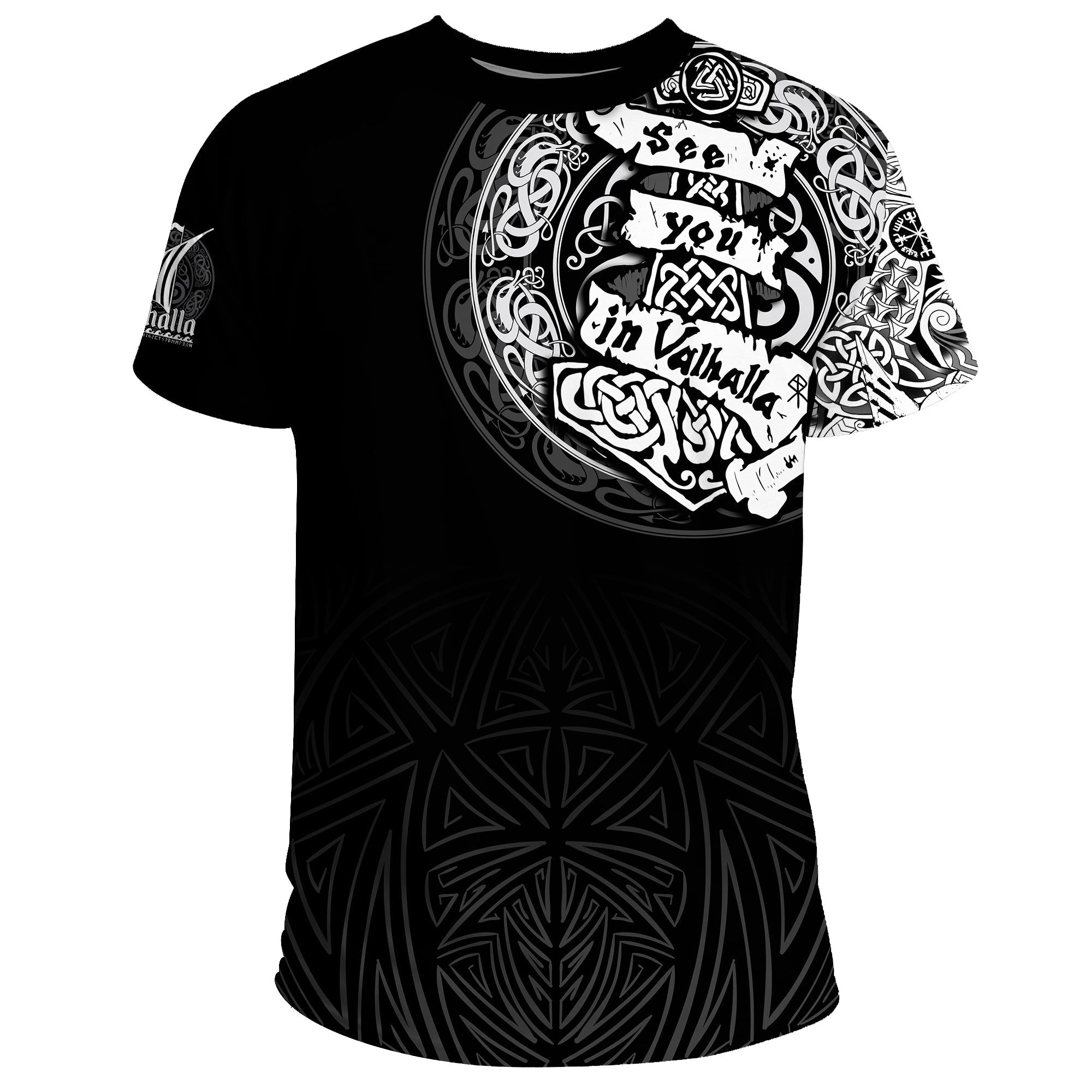 Viking T Shirt See You In Valhalla RLT12 - Wonder Print Shop