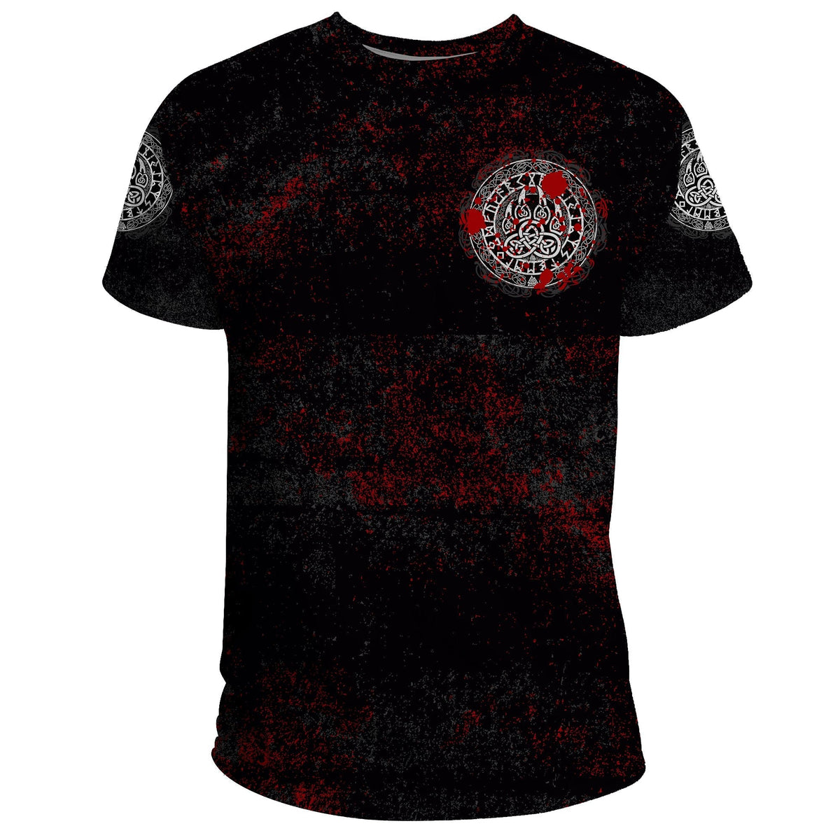 Viking T Shirt Viking Bear Claws Blood Tattoo RLT12 - Wonder Print Shop