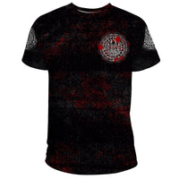 Viking T Shirt Viking Bear Claws Blood Tattoo RLT12 - Wonder Print Shop
