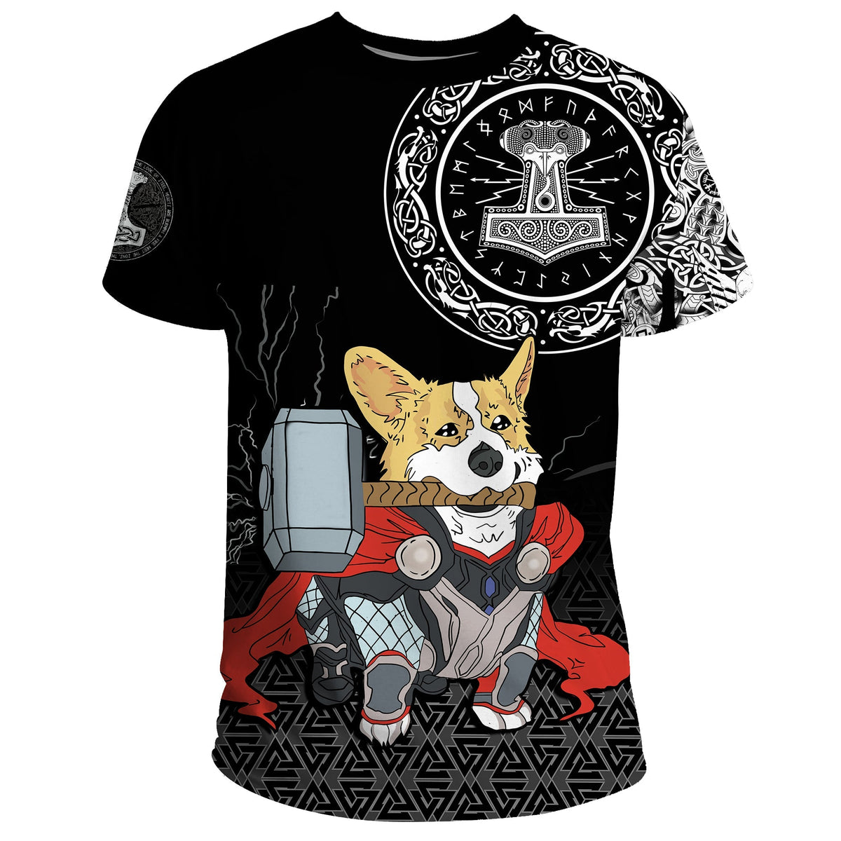 Viking T Shirt The Mighty Thorgi RLT12 - Wonder Print Shop