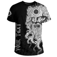 Custom) Viking T Shirt Njord Vegvisir RLT12 - Wonder Print Shop