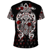 Viking Tyr Tattoo Blood T Shirt RLT12 - Wonder Print Shop