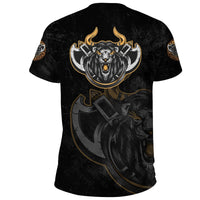 Custom Viking T Shirt Viking Lion A27 RLT12 - Wonder Print Shop
