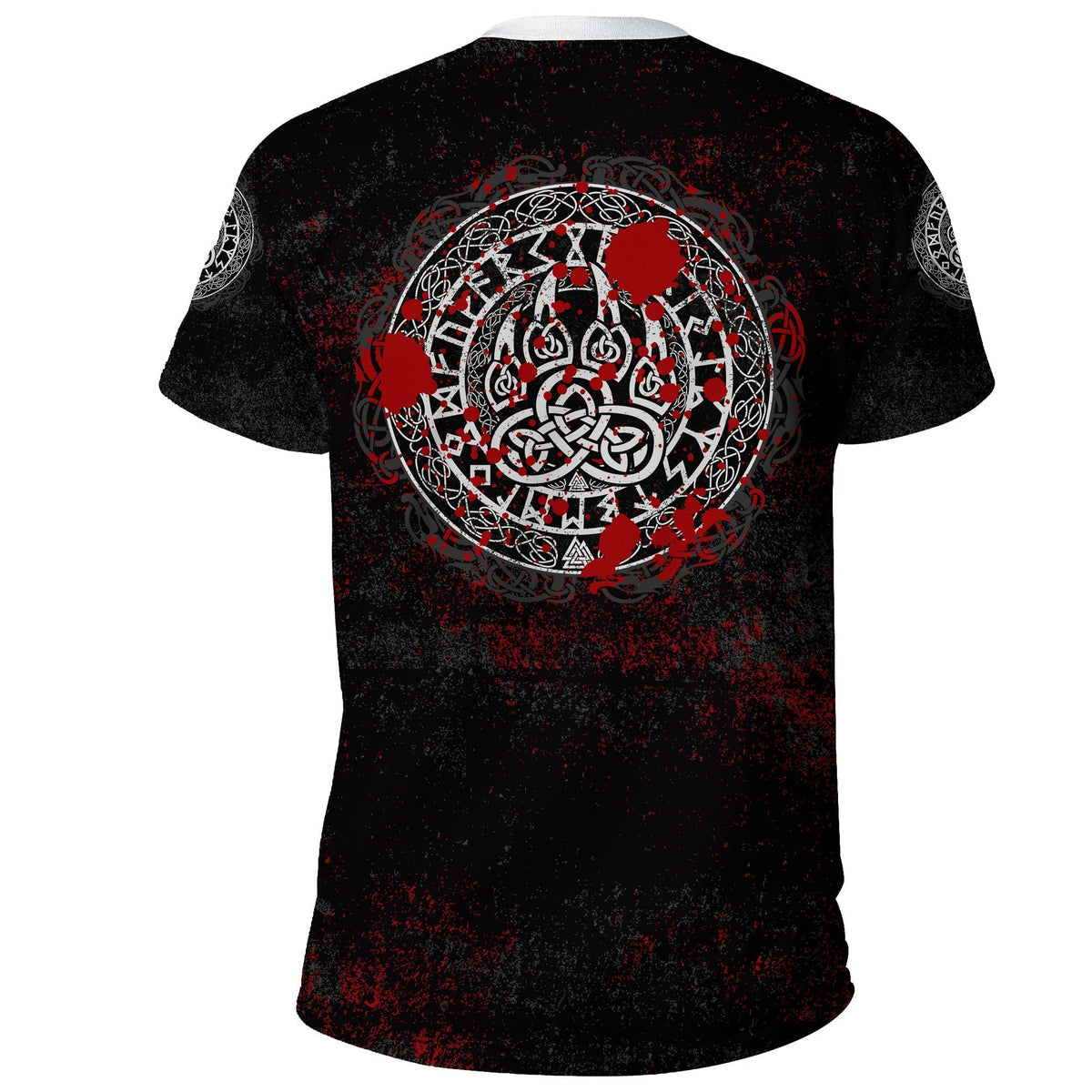 Viking T Shirt Viking Bear Claws Blood Tattoo RLT12 - Wonder Print Shop