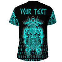 (Custom ) Viking Tyr Tattoo Cyan T Shirt RLT12 - Wonder Print Shop