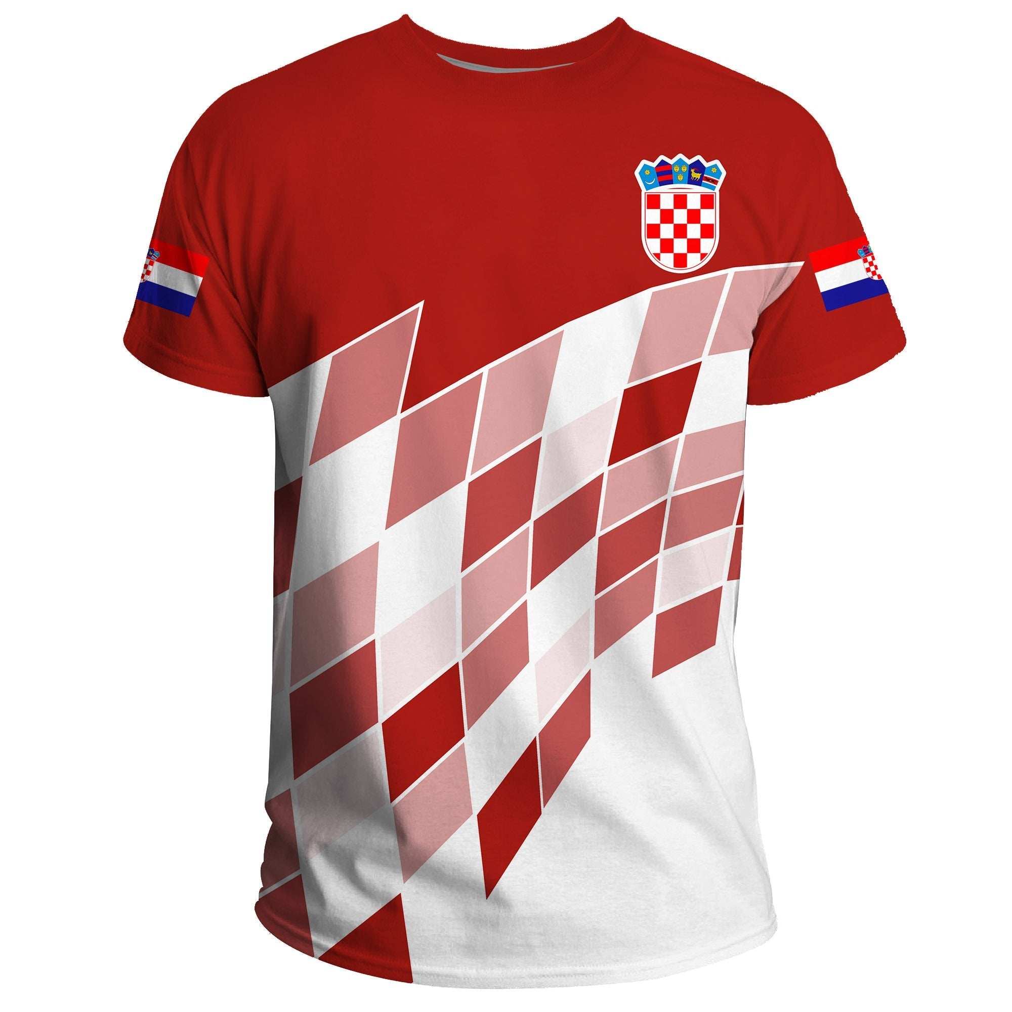 croatia-t-shirt-flag-red-color