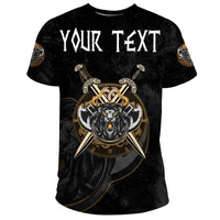 Custom Viking T Shirt Viking Lion A27 RLT12 - Wonder Print Shop