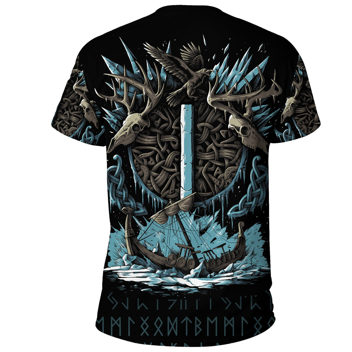Viking T Shirt Isaz Rune RLT12 - Wonder Print Shop