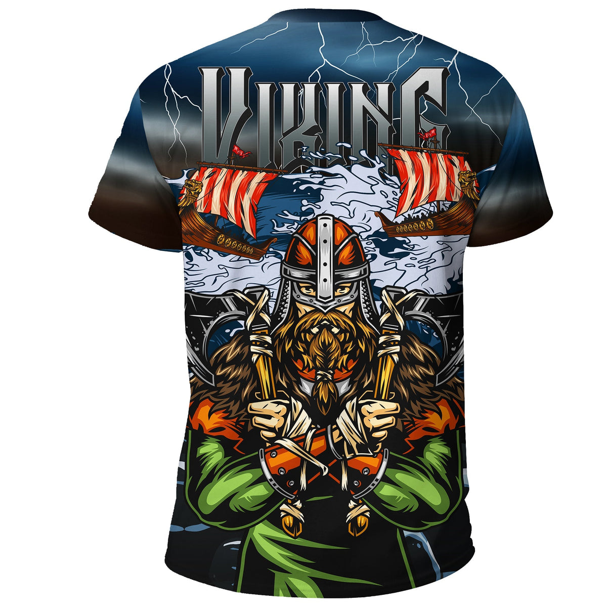 Viking T Shirt 3D Odin RLT12 - Wonder Print Shop