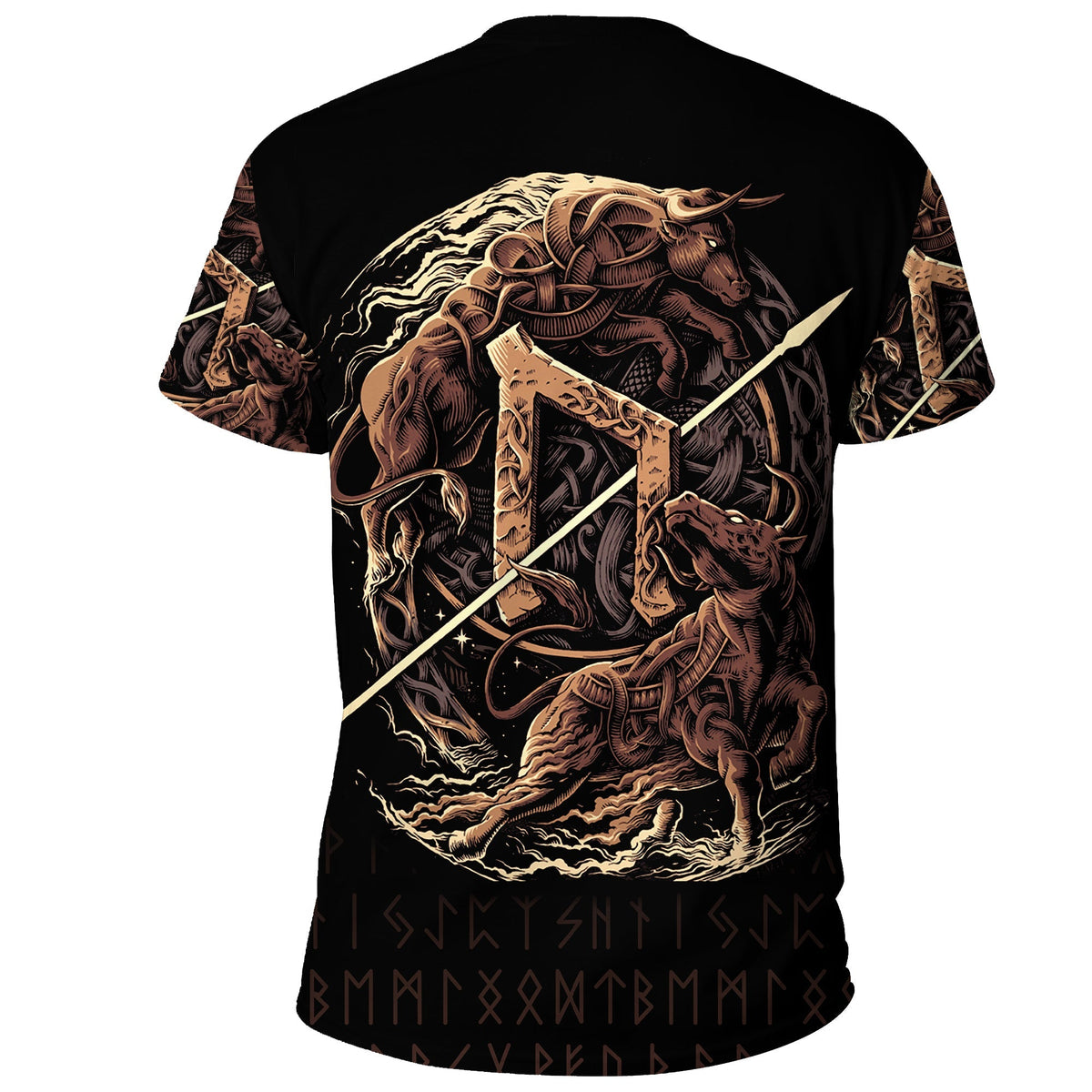 Viking T Shirt Uruz Rune RLT12 - Wonder Print Shop