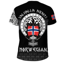 Viking T Shirt Norwegian Drakkar RLT12 - Wonder Print Shop