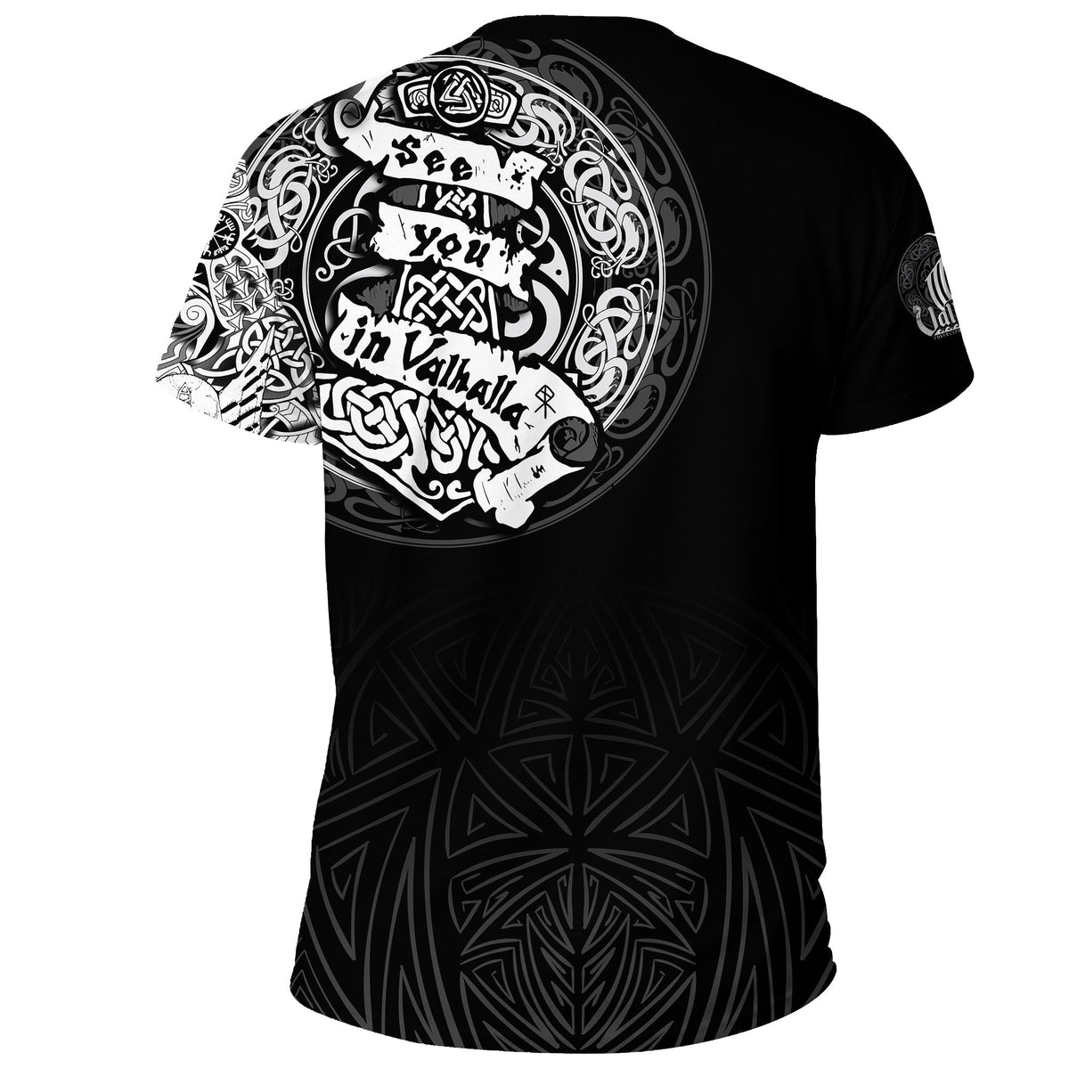Viking T Shirt See You In Valhalla RLT12 - Wonder Print Shop