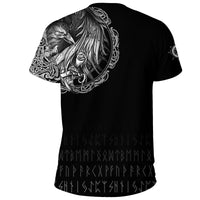 Viking T Shirt Norse Raven Tattoo RLT12 - Wonder Print Shop
