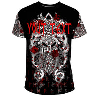 Custom Viking T Shirt Tyr Tattoo Blood RLT12 - Wonder Print Shop