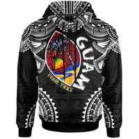 Guam Hoodie Custom Guam independence Day Wish You A Very Happy independence Day With Polynesian Patterns LT10 - Wonder Print Shop