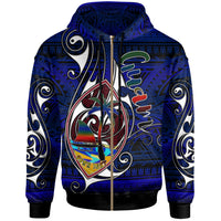 Guam Hoodie Custom Guam independence Day With Hook Polynesian Patterns LT10 - Wonder Print Shop