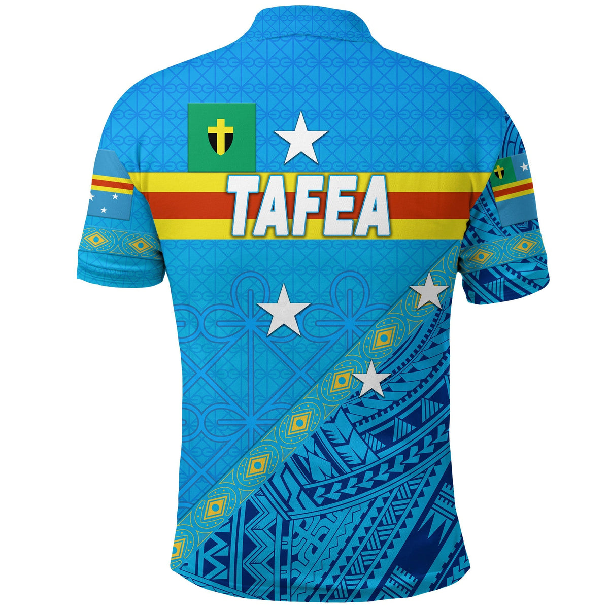 Tafea Province Polo Shirt Vanuatu Pattern Unique Style LT8 - Wonder Print Shop