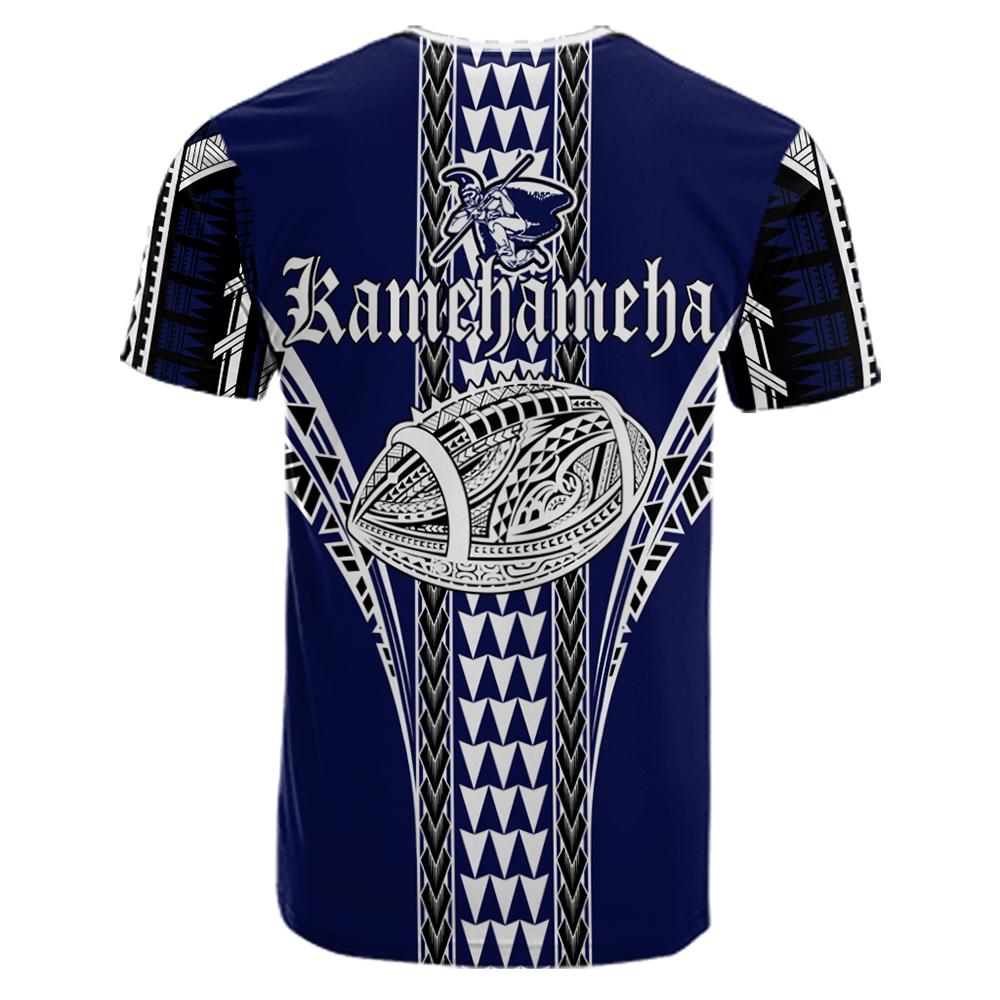 Hawaii Kamehameha High Football Jersey T Shirt - Wonder Print Shop