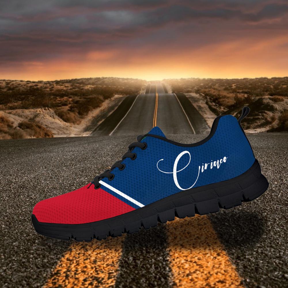 (Custom) Dominican Republic Sneakers Flag Personal Signature - Wonder Print Shop