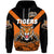 Custom Papua New Guinea Lae Snax Tigers Hoodie Rugby Original Style Orange, Custom Text And Number LT8 - Wonder Print Shop