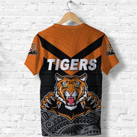 Papua New Guinea Lae Snax Tigers T Shirt Rugby Original Style Black LT8 - Wonder Print Shop