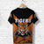 Papua New Guinea Lae Snax Tigers T Shirt Rugby Original Style Orange LT8 - Wonder Print Shop