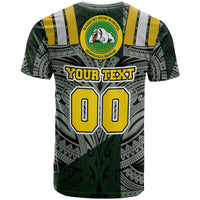 Hawaii Kaimuki High School T Shirt Custom Kaimuki High School Polynesian Pattern LT10 - Wonder Print Shop