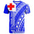 tonga-custom-personalised-t-shirt-barcode-blue-color