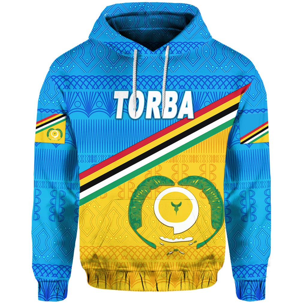 Torba Province Hoodie Vanuatu Pattern Traditional Style LT8 - Wonder Print Shop