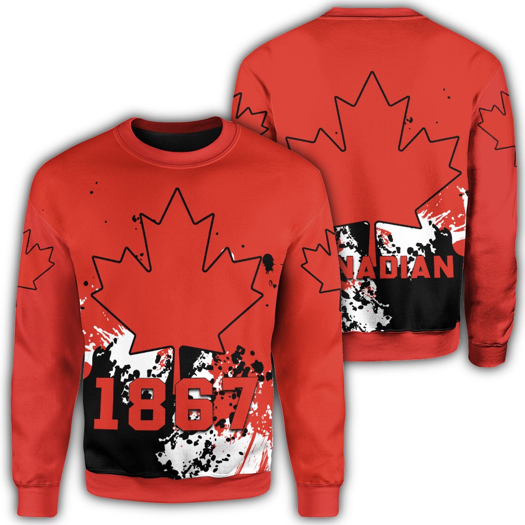 canada-coat-of-arms-sweatshirt-spaint-style