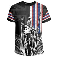 Hawaii Map Flag Kanaka King Kamehameha T Shirt - Wonder Print Shop