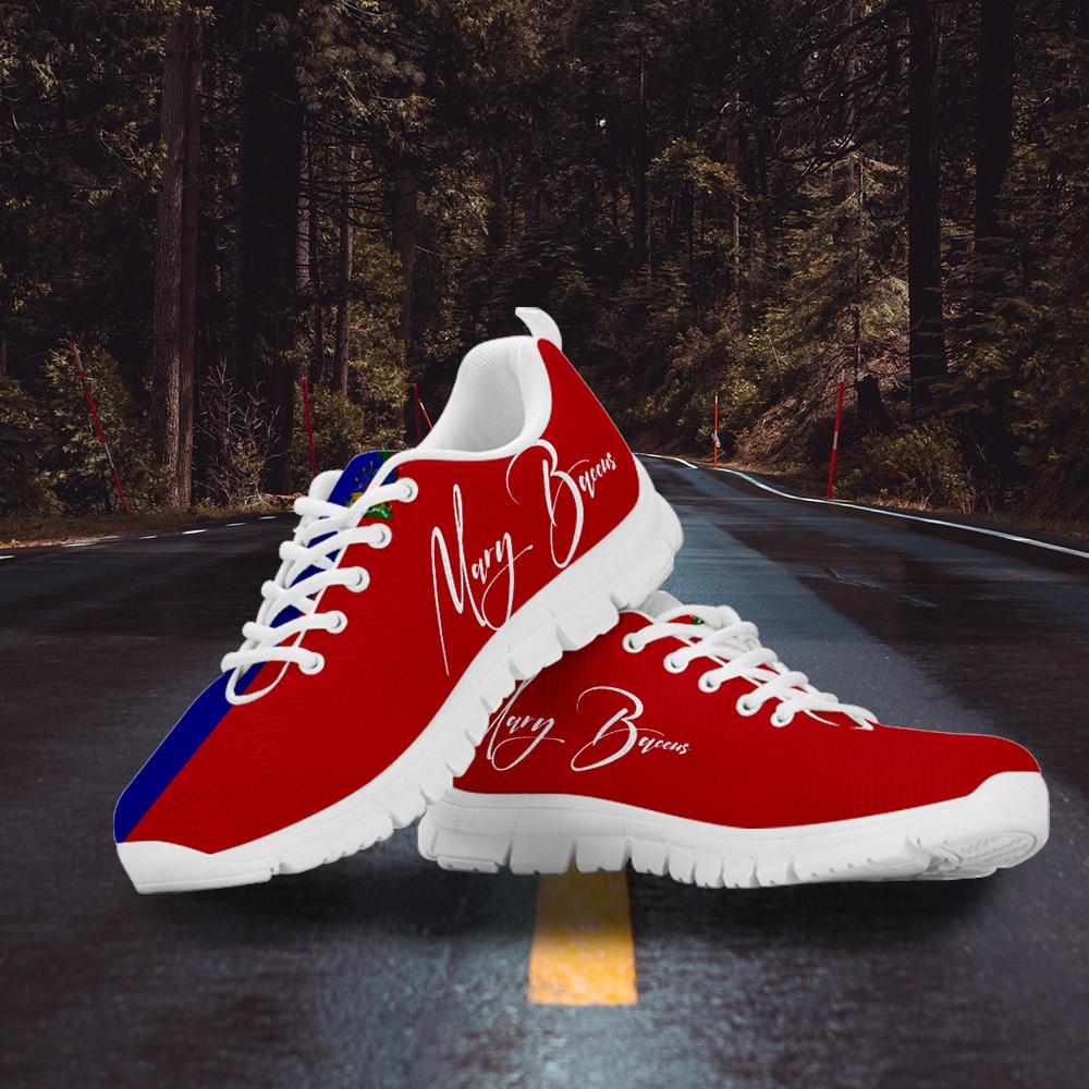 (Custom) Haiti Sneakers Flag Personal Signature - Wonder Print Shop