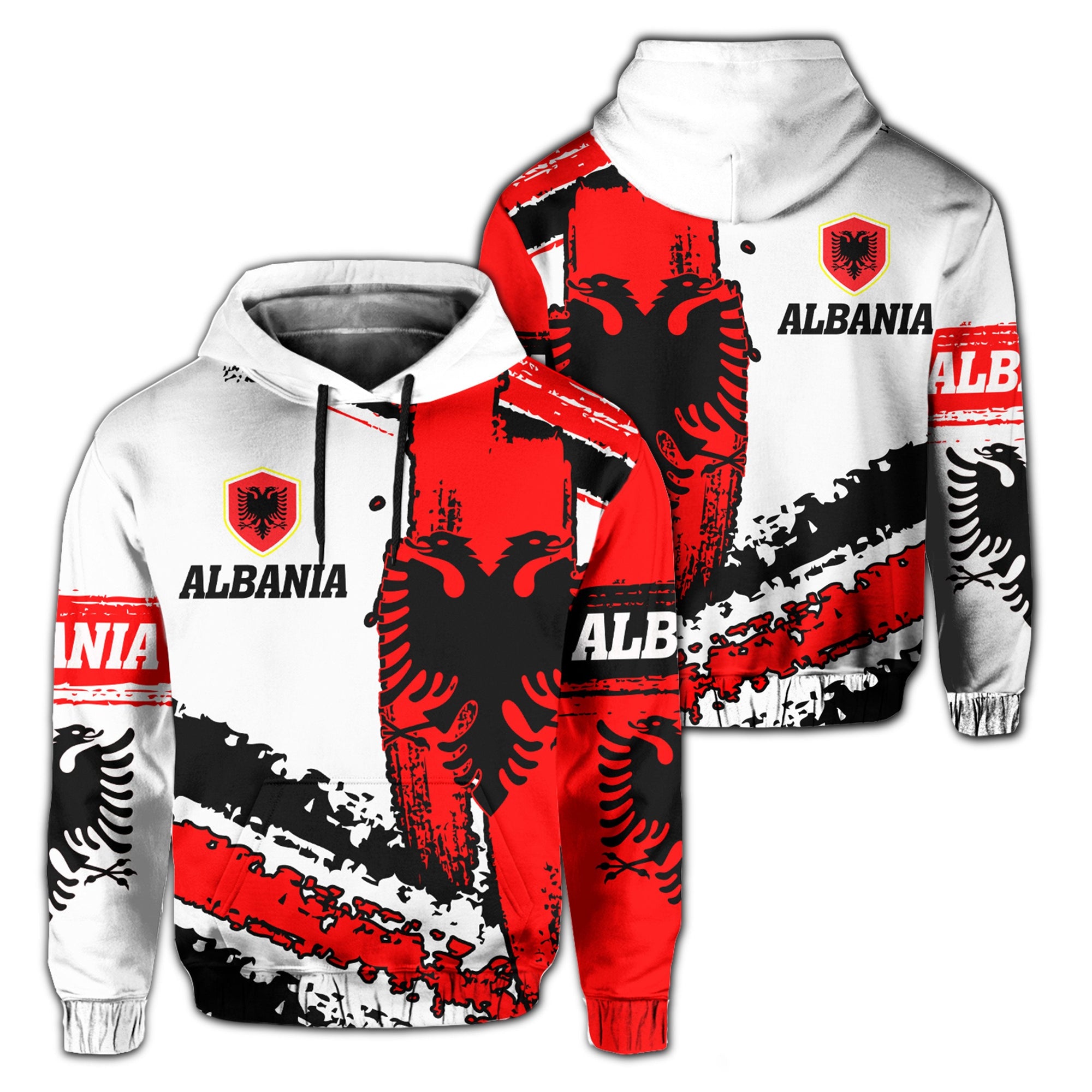 albania-flag-hoodie