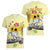 Autism Acceptance Month - Elephant With Sunflower Women V Neck T Shirt TS07 - Wonder Print Shop