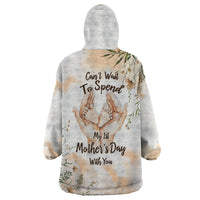 First Mother's Day - Expecting Mom With Baby Wearable Blanket Hoodie TS07 - Wonder Print Shop