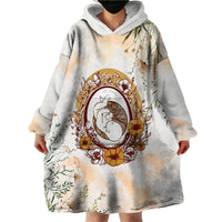 First Mother's Day - Expecting Mom With Baby Wearable Blanket Hoodie TS07 - Wonder Print Shop