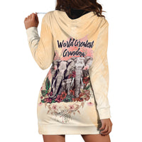 Then World Best Mom Now World Greatest Grandma - Mother's Day Hoodie Dress TS07 - Wonder Print Shop