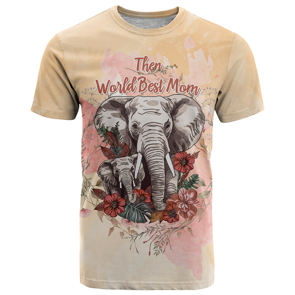 Then World Best Mom Now World Greatest Grandma Mother's Day T Shirt TS07 - Wonder Print Shop