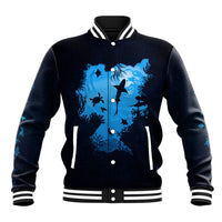 World Ocean Day Baseball Jacket Lost My Heart To The Sea TS07 - Wonder Print Shop