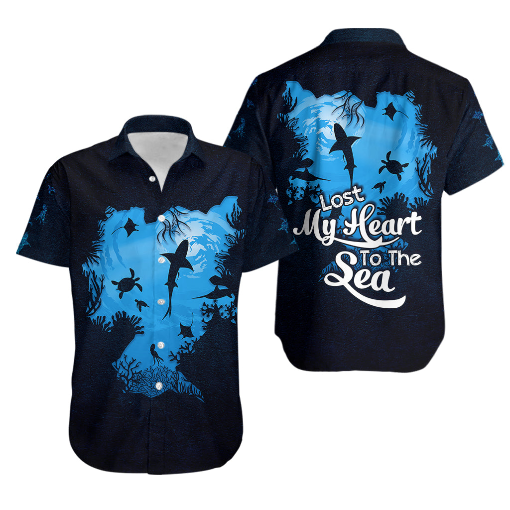 World Ocean Day Hawaiian Shirt Lost My Heart To The Sea TS07 - Wonder Print Shop